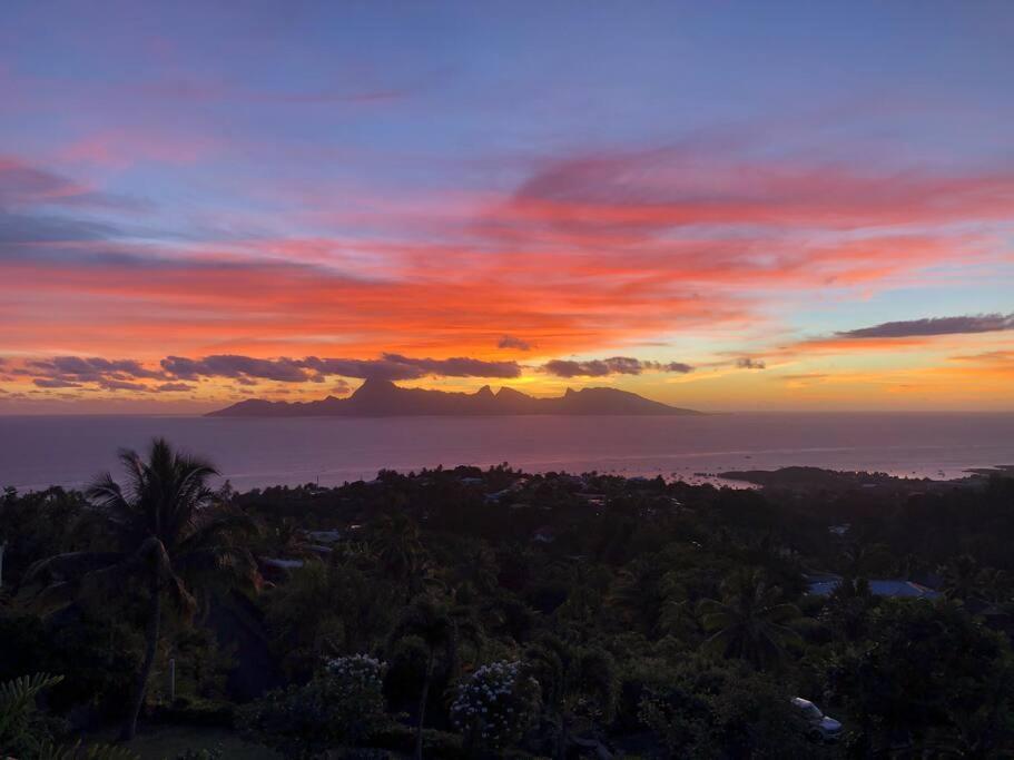 Suite Totalement Equipee Avec Vue Imprenable!!!! Punaauia  Buitenkant foto