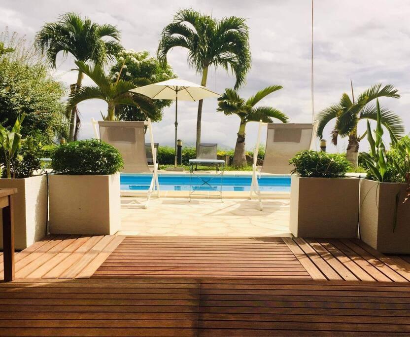 Suite Totalement Equipee Avec Vue Imprenable!!!! Punaauia  Buitenkant foto