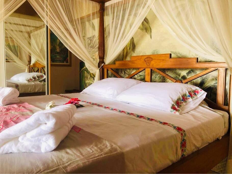 Suite Totalement Equipee Avec Vue Imprenable!!!! Punaauia  Buitenkant foto