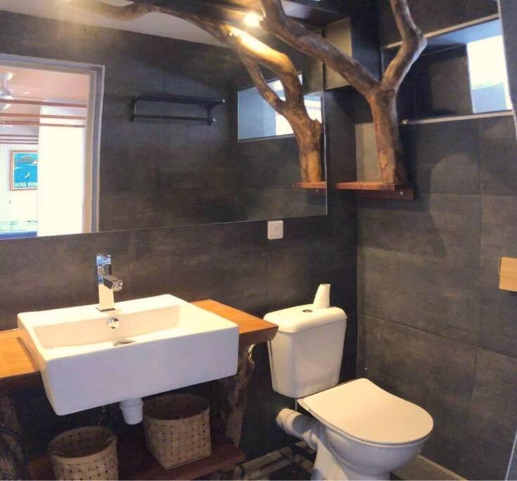 Suite Totalement Equipee Avec Vue Imprenable!!!! Punaauia  Buitenkant foto